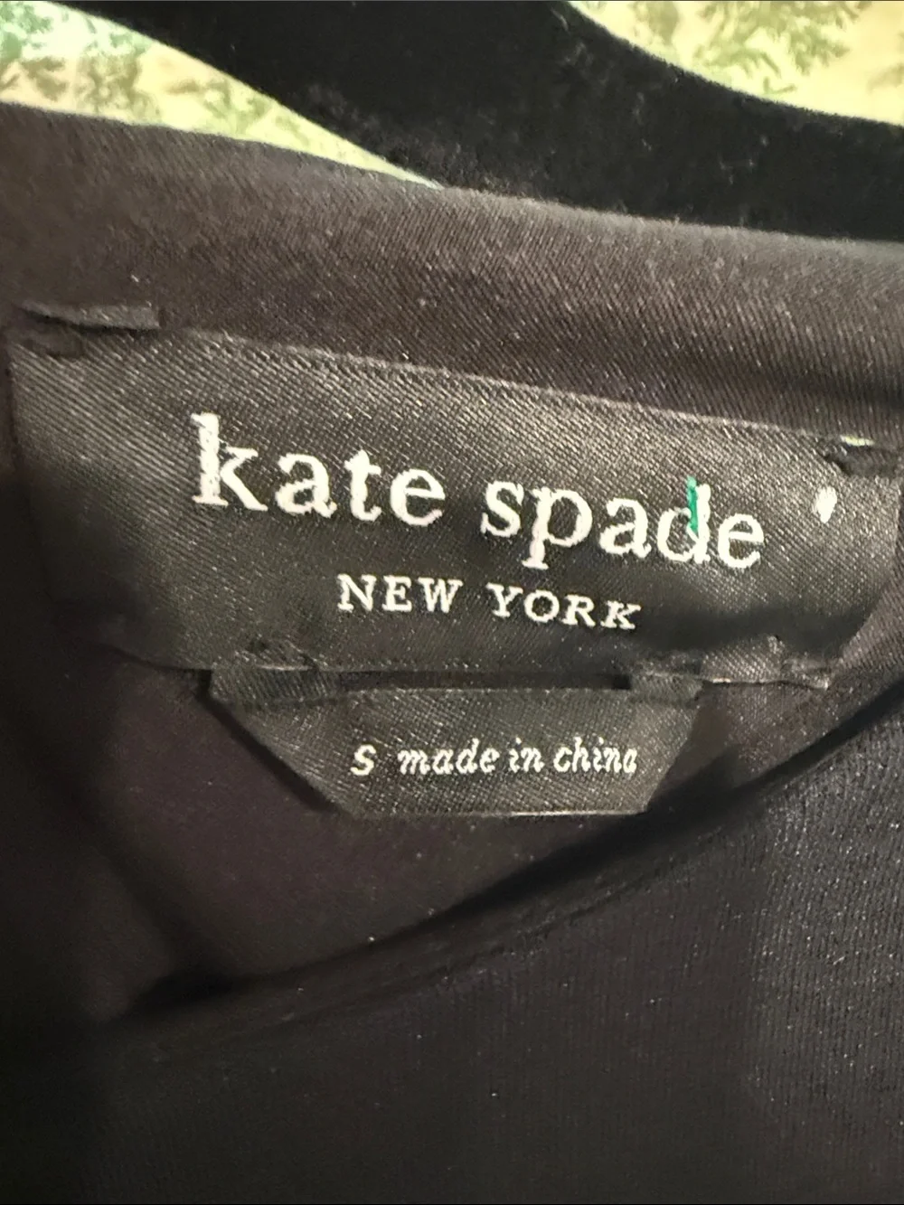 NWOT kate spade Black Ponte Dress Midi with Flutter Sleeves